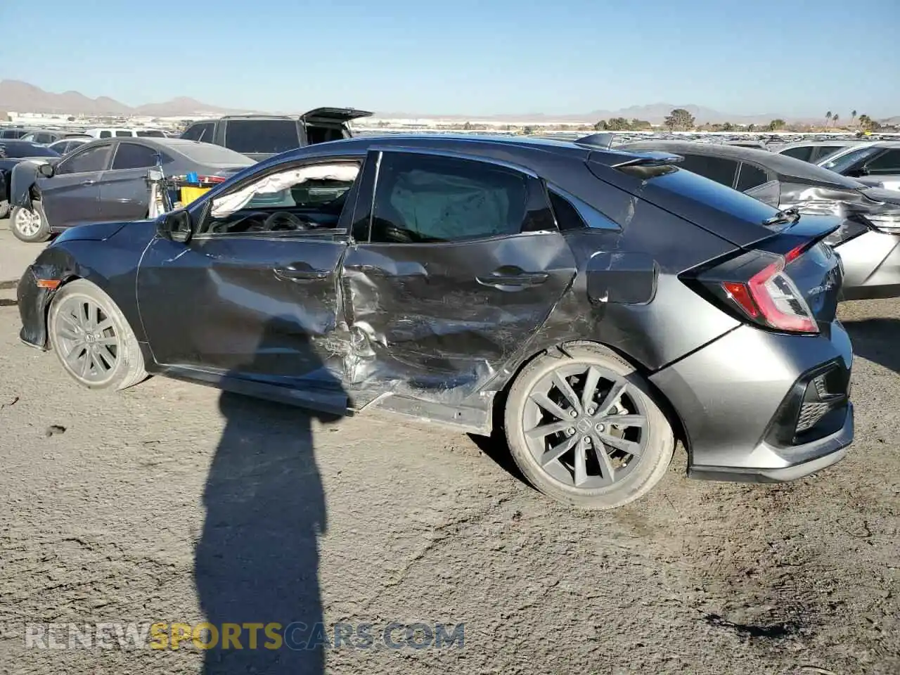 2 Photograph of a damaged car SHHFK7H69MU219793 HONDA CIVIC 2021
