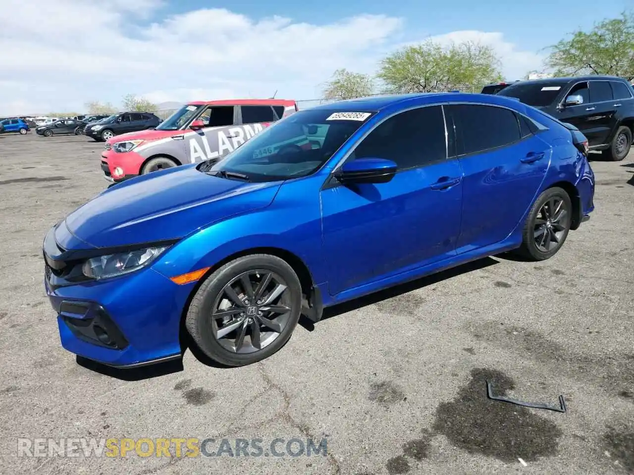 1 Photograph of a damaged car SHHFK7H69MU220362 HONDA CIVIC 2021
