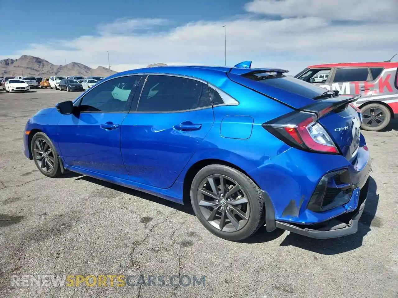 2 Photograph of a damaged car SHHFK7H69MU220362 HONDA CIVIC 2021