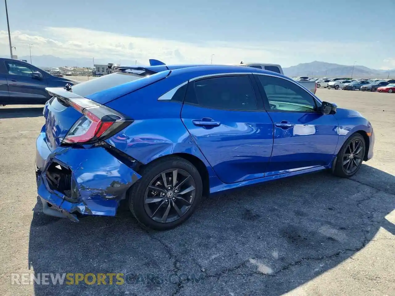 3 Photograph of a damaged car SHHFK7H69MU220362 HONDA CIVIC 2021