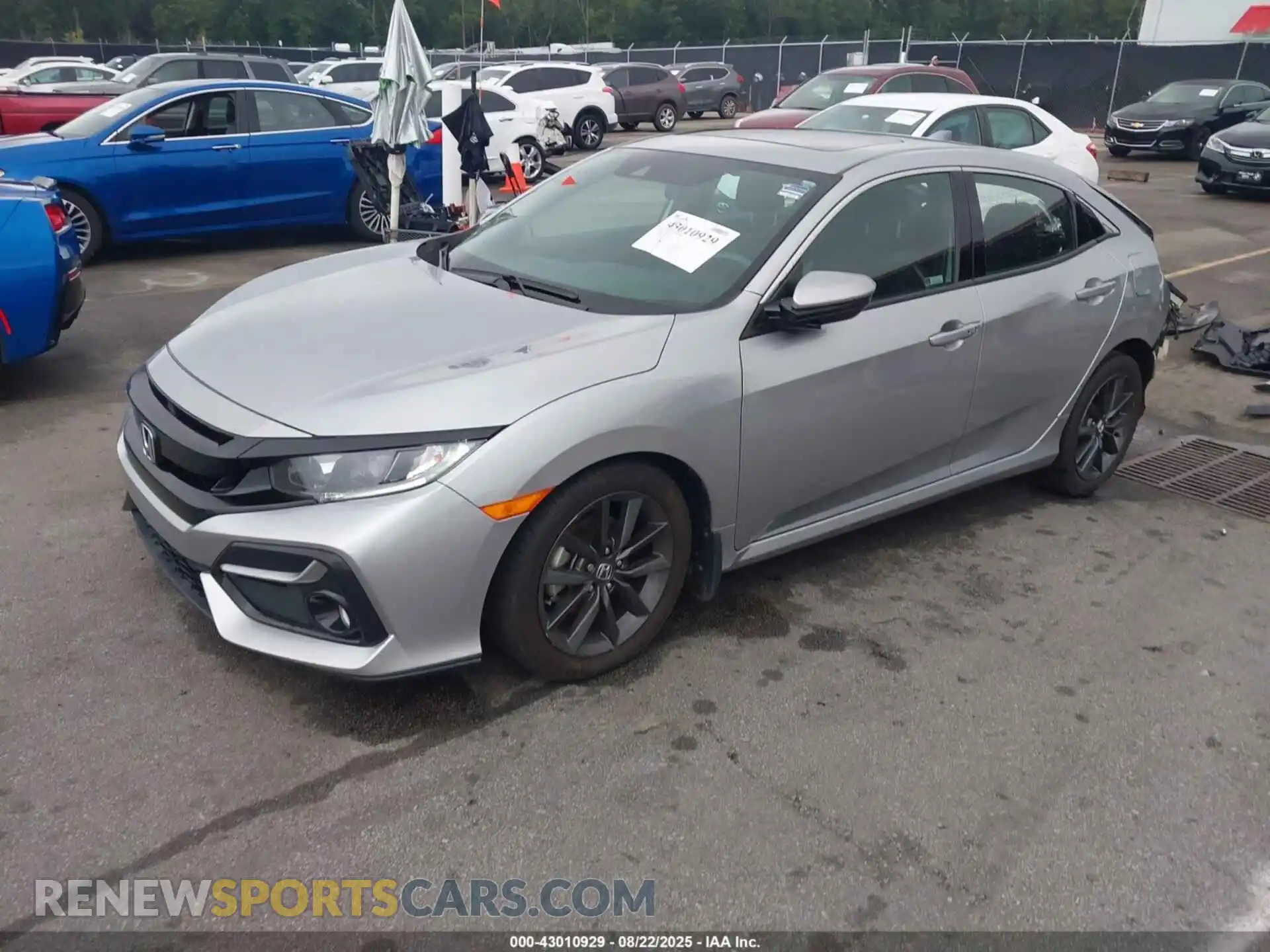 2 Photograph of a damaged car SHHFK7H69MU224928 HONDA CIVIC 2021