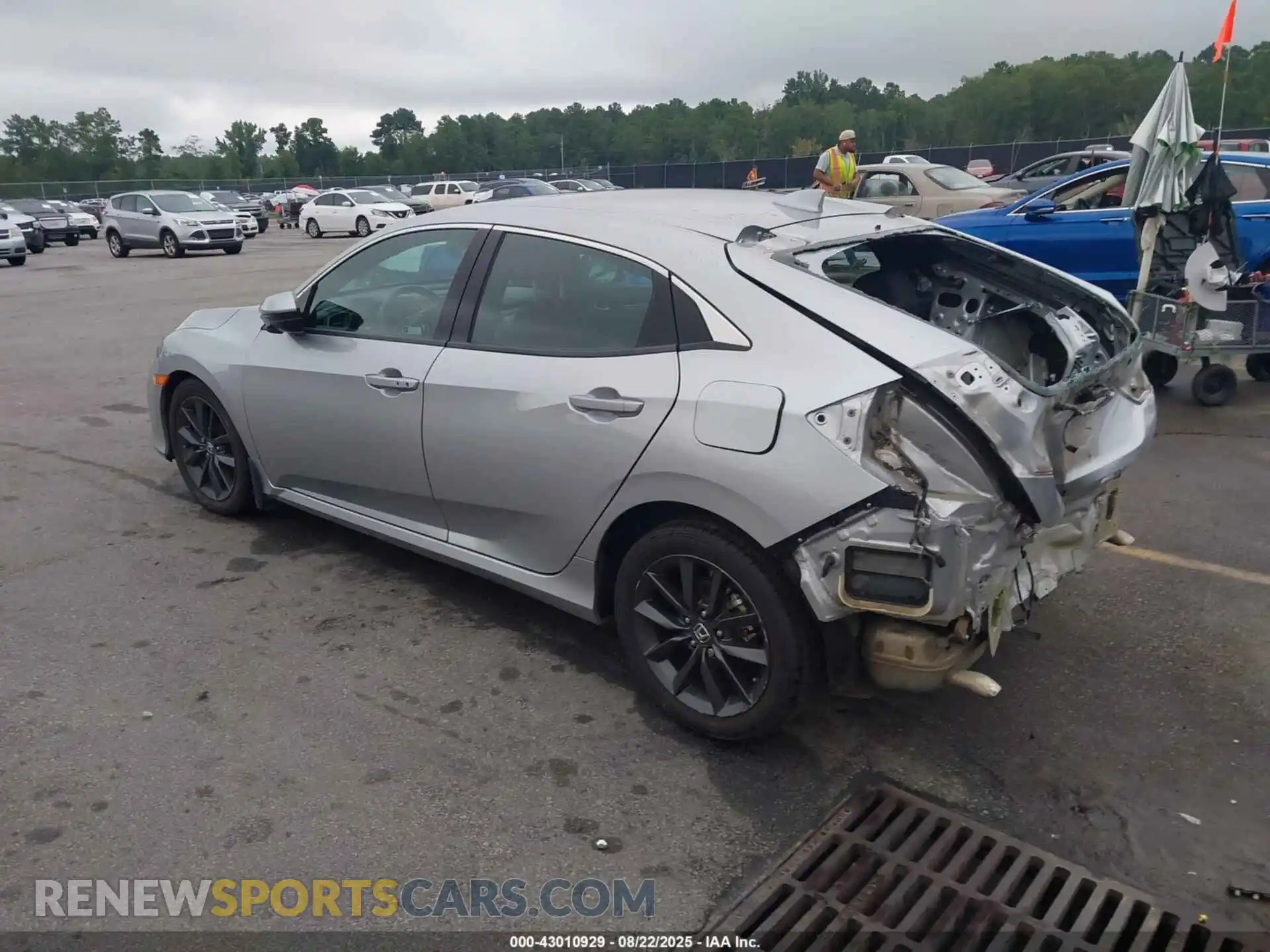 3 Photograph of a damaged car SHHFK7H69MU224928 HONDA CIVIC 2021