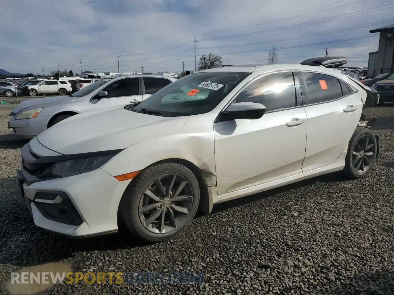 1 Photograph of a damaged car SHHFK7H69MU401025 HONDA CIVIC 2021