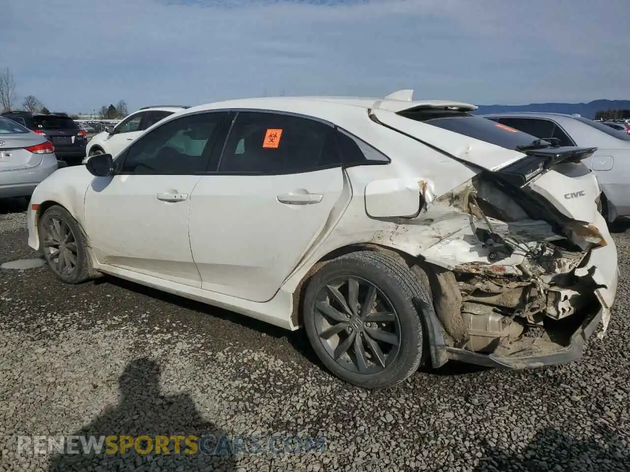 2 Photograph of a damaged car SHHFK7H69MU401025 HONDA CIVIC 2021