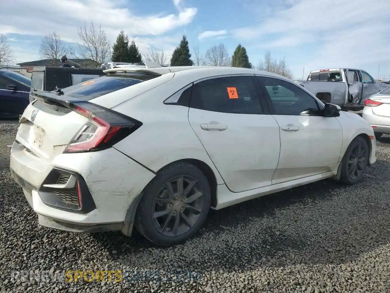 3 Photograph of a damaged car SHHFK7H69MU401025 HONDA CIVIC 2021