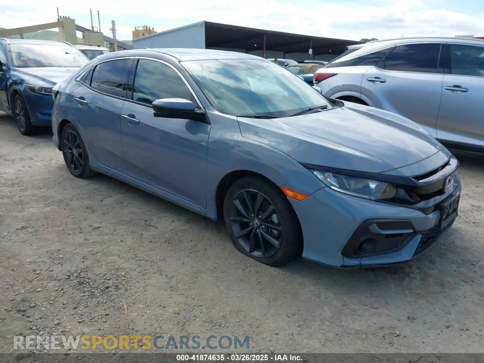 1 Photograph of a damaged car SHHFK7H69MU408511 HONDA CIVIC 2021