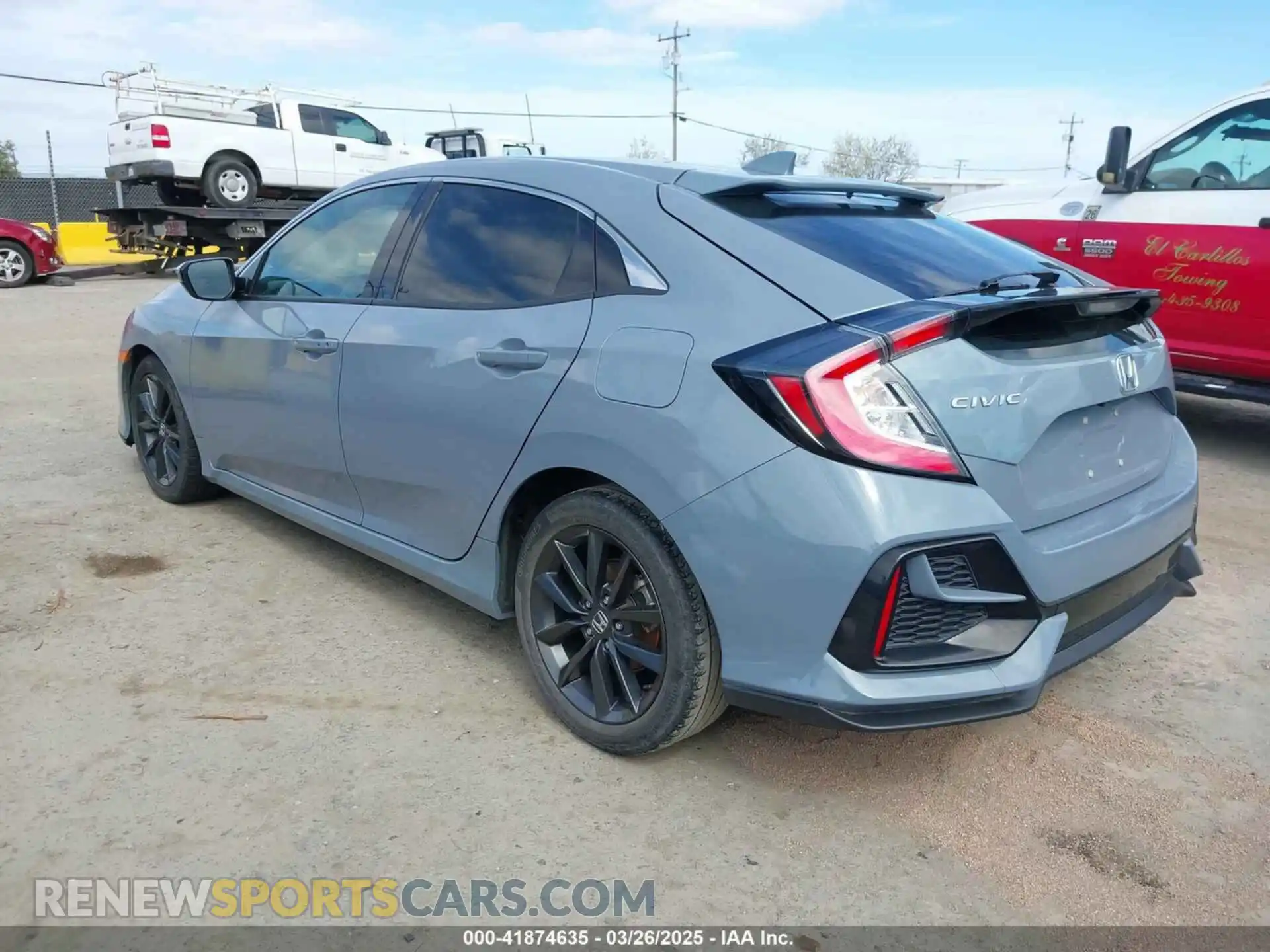3 Photograph of a damaged car SHHFK7H69MU408511 HONDA CIVIC 2021