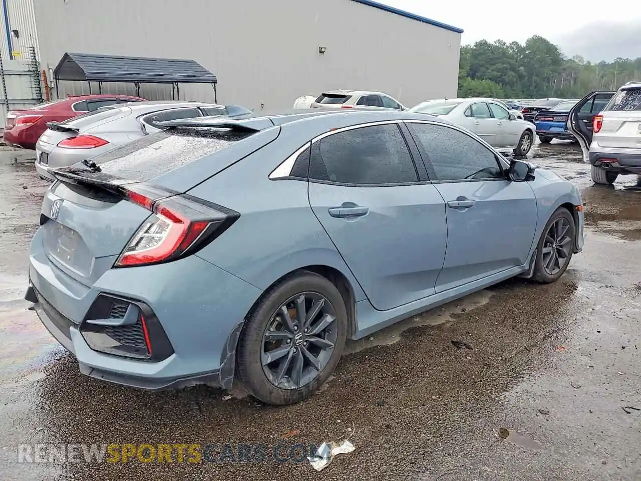 3 Фотография поврежденного автомобиля SHHFK7H69MU412056 HONDA CIVIC 2021