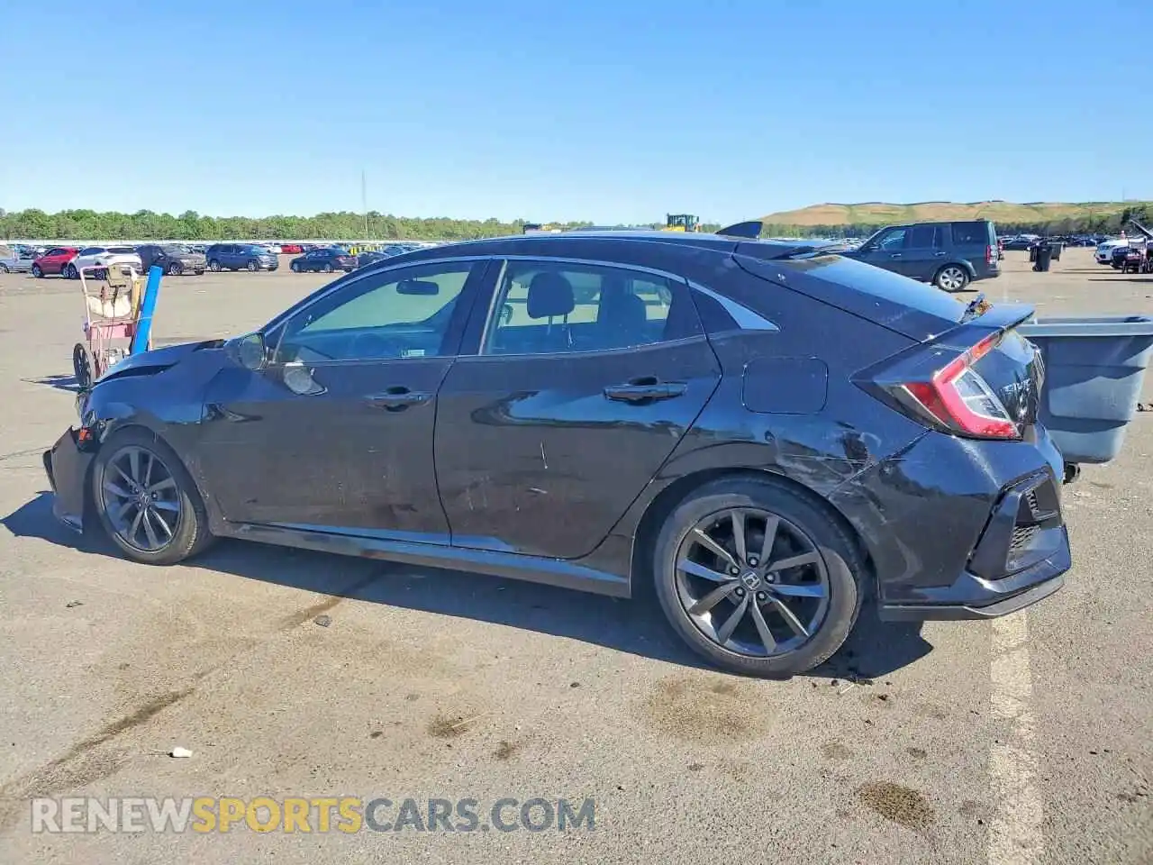2 Фотография поврежденного автомобиля SHHFK7H69MU423834 HONDA CIVIC 2021