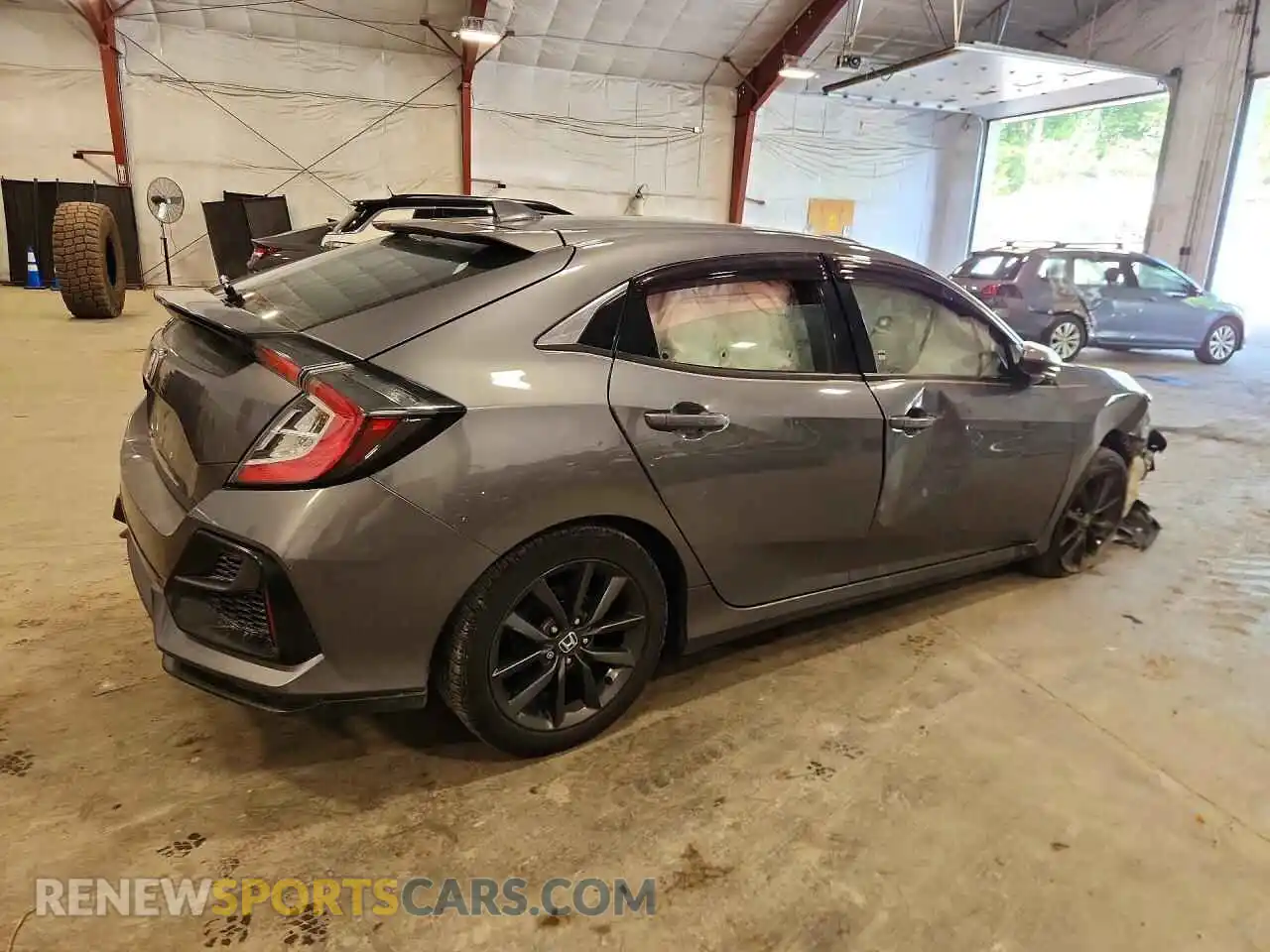 3 fotografías del automóvil dañado SHHFK7H69MU424451 HONDA CIVIC 2021