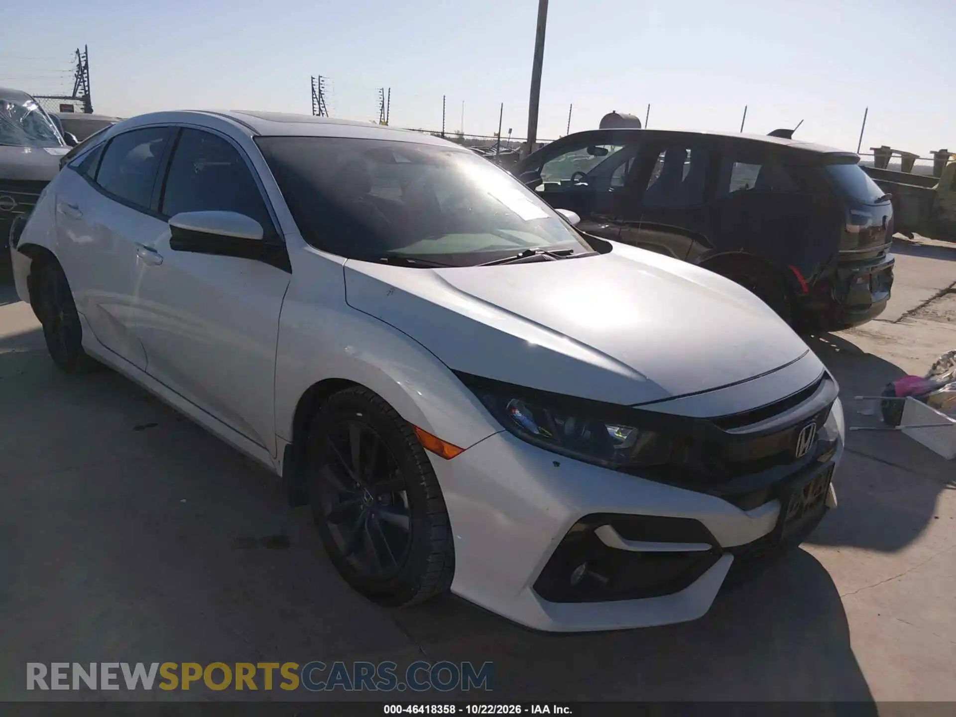 1 Photograph of a damaged car SHHFK7H6XMU201013 HONDA CIVIC 2021