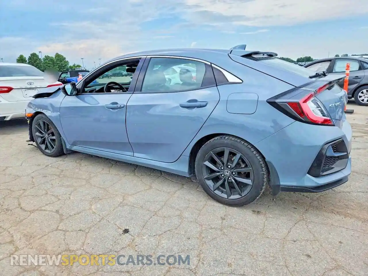 2 Photograph of a damaged car SHHFK7H6XMU202579 HONDA CIVIC 2021