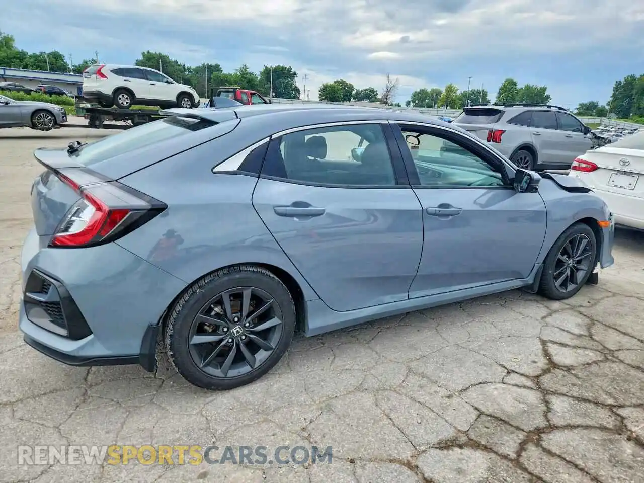 3 Photograph of a damaged car SHHFK7H6XMU202579 HONDA CIVIC 2021