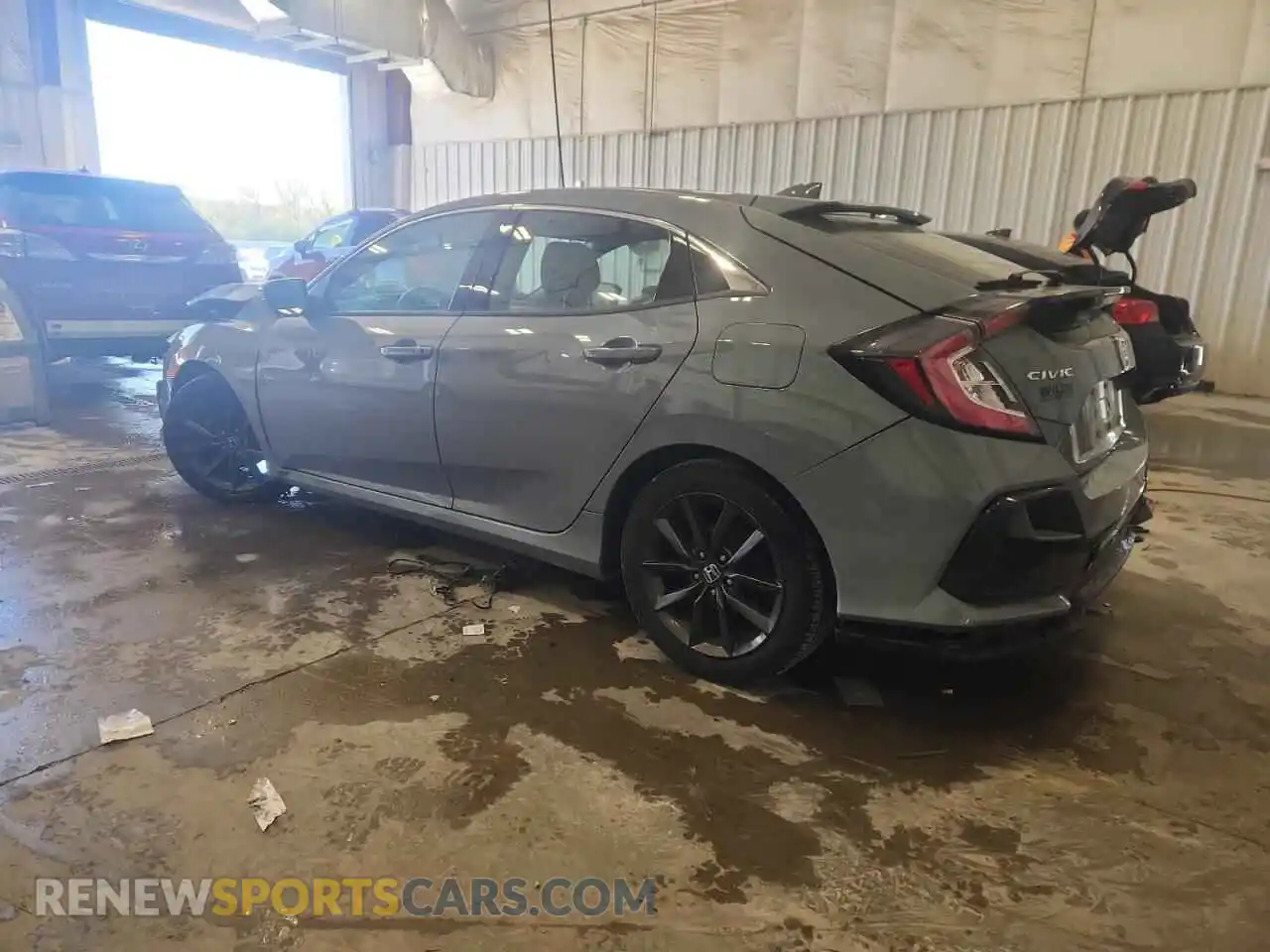 2 fotografías del automóvil dañado SHHFK7H6XMU209712 HONDA CIVIC 2021