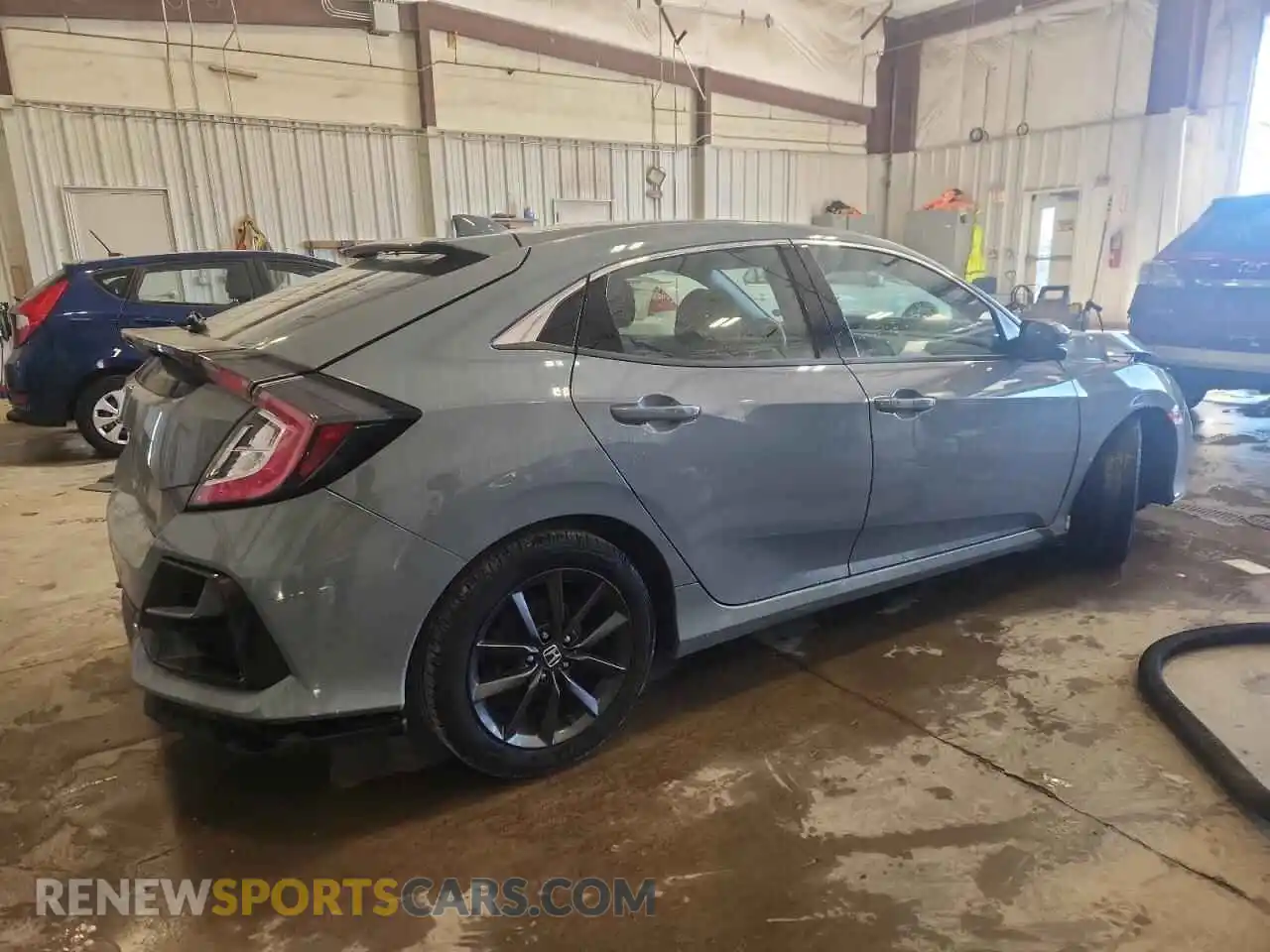 3 fotografías del automóvil dañado SHHFK7H6XMU209712 HONDA CIVIC 2021