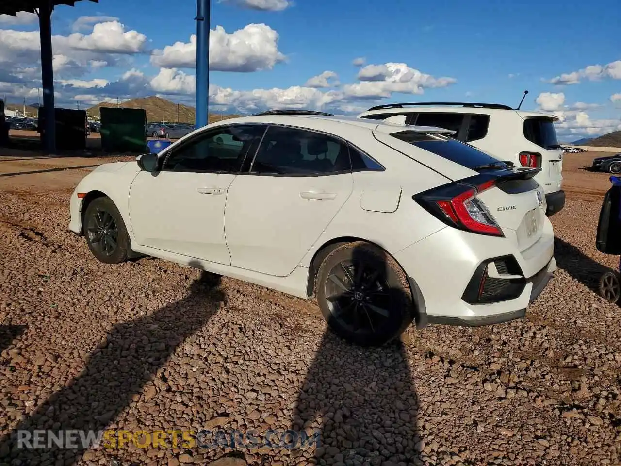 2 Photograph of a damaged car SHHFK7H6XMU210195 HONDA CIVIC 2021