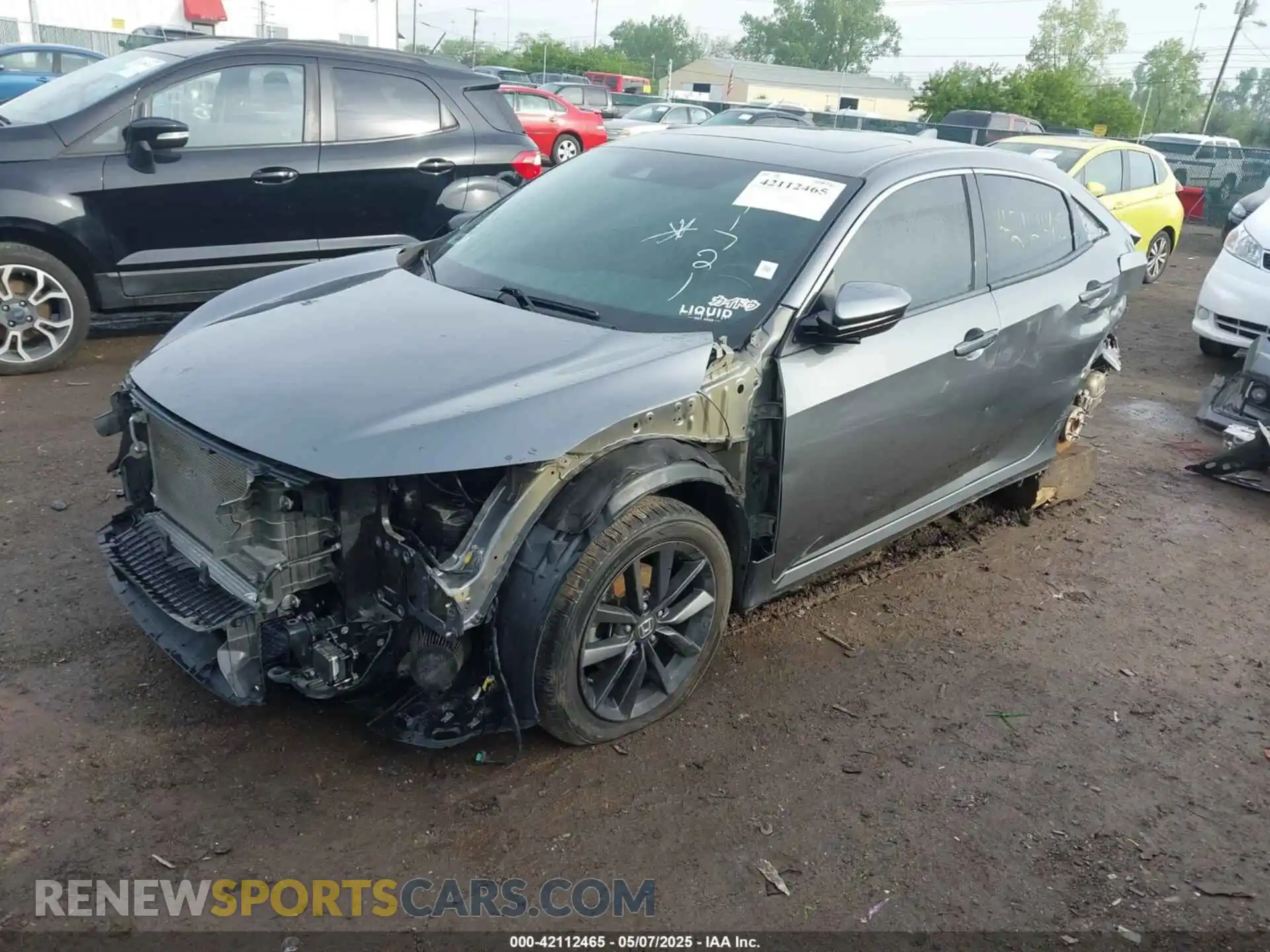 2 Photograph of a damaged car SHHFK7H6XMU211721 HONDA CIVIC 2021