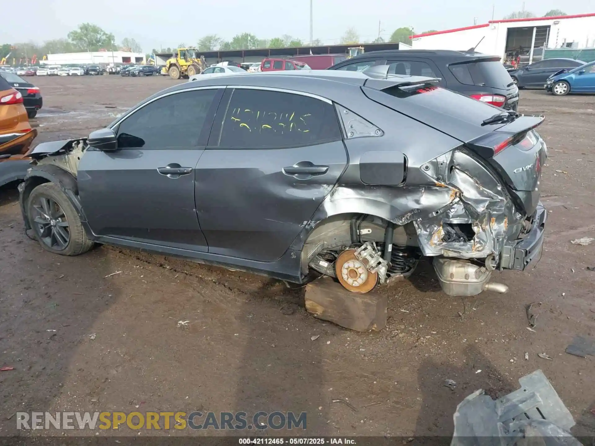 3 Photograph of a damaged car SHHFK7H6XMU211721 HONDA CIVIC 2021