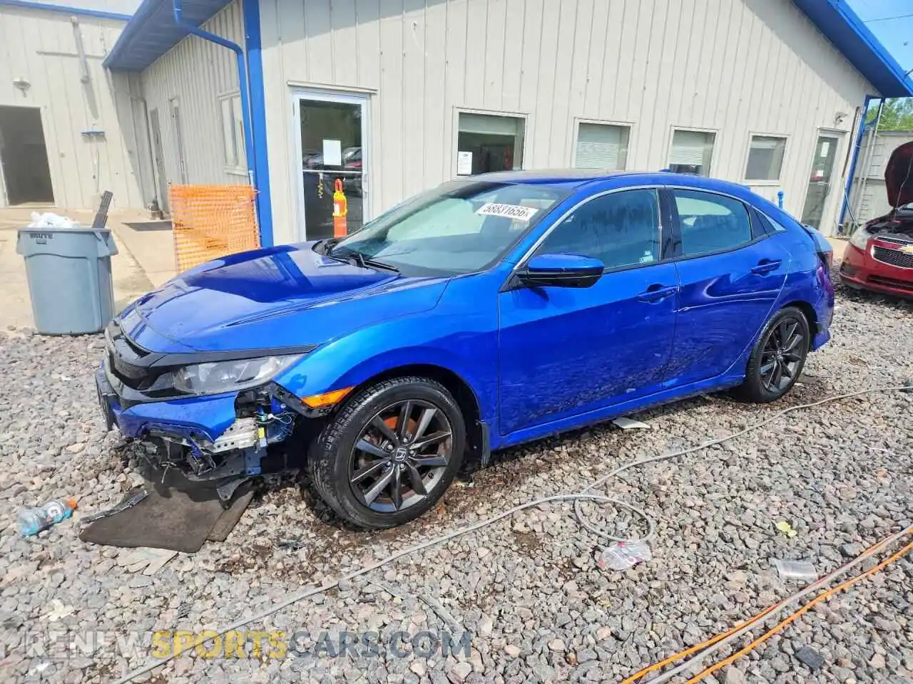 1 Photograph of a damaged car SHHFK7H6XMU217115 HONDA CIVIC 2021