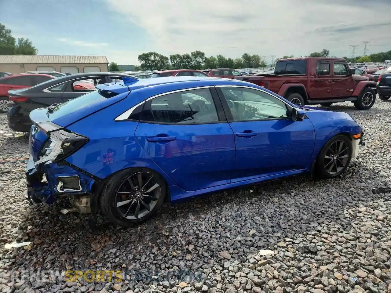 3 Photograph of a damaged car SHHFK7H6XMU217115 HONDA CIVIC 2021