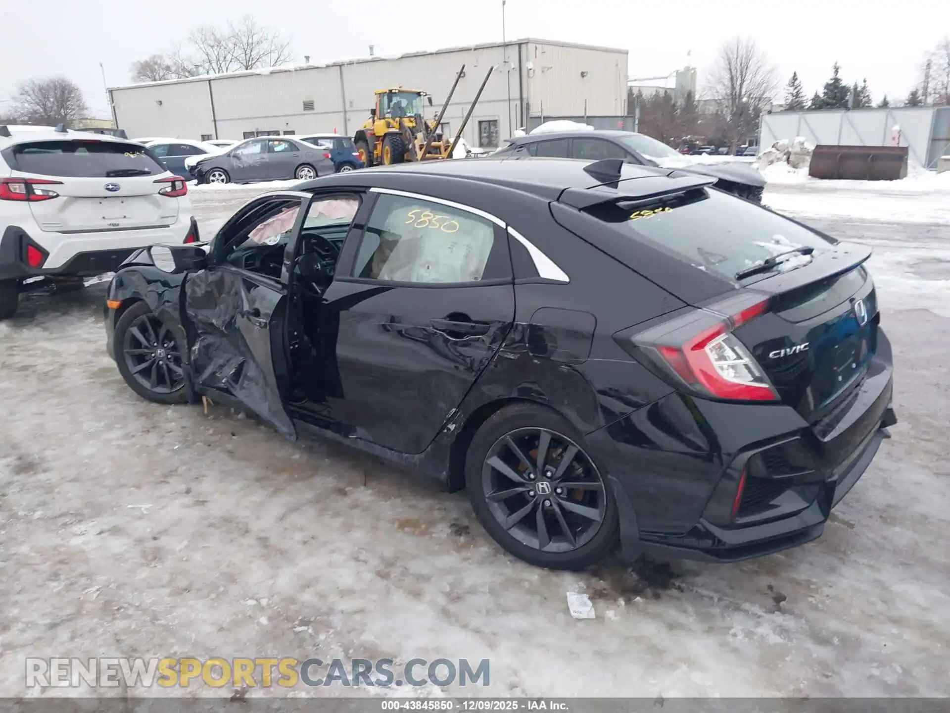 3 Photograph of a damaged car SHHFK7H6XMU220130 HONDA CIVIC 2021