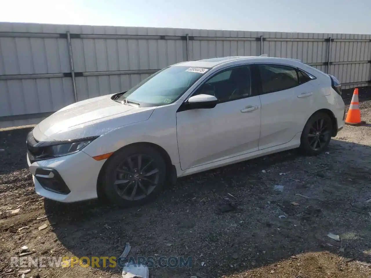 1 Photograph of a damaged car SHHFK7H6XMU221584 HONDA CIVIC 2021