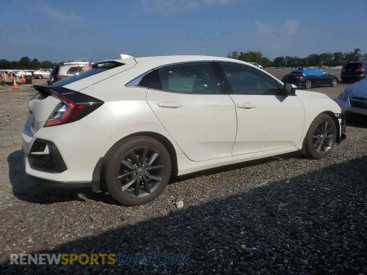 3 Photograph of a damaged car SHHFK7H6XMU221584 HONDA CIVIC 2021