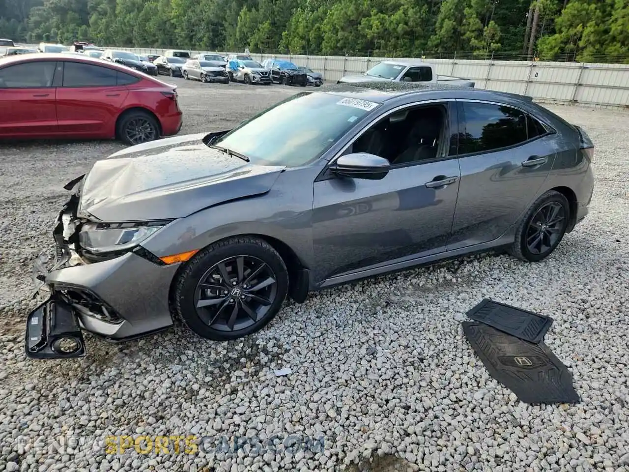 1 Photograph of a damaged car SHHFK7H6XMU222976 HONDA CIVIC 2021