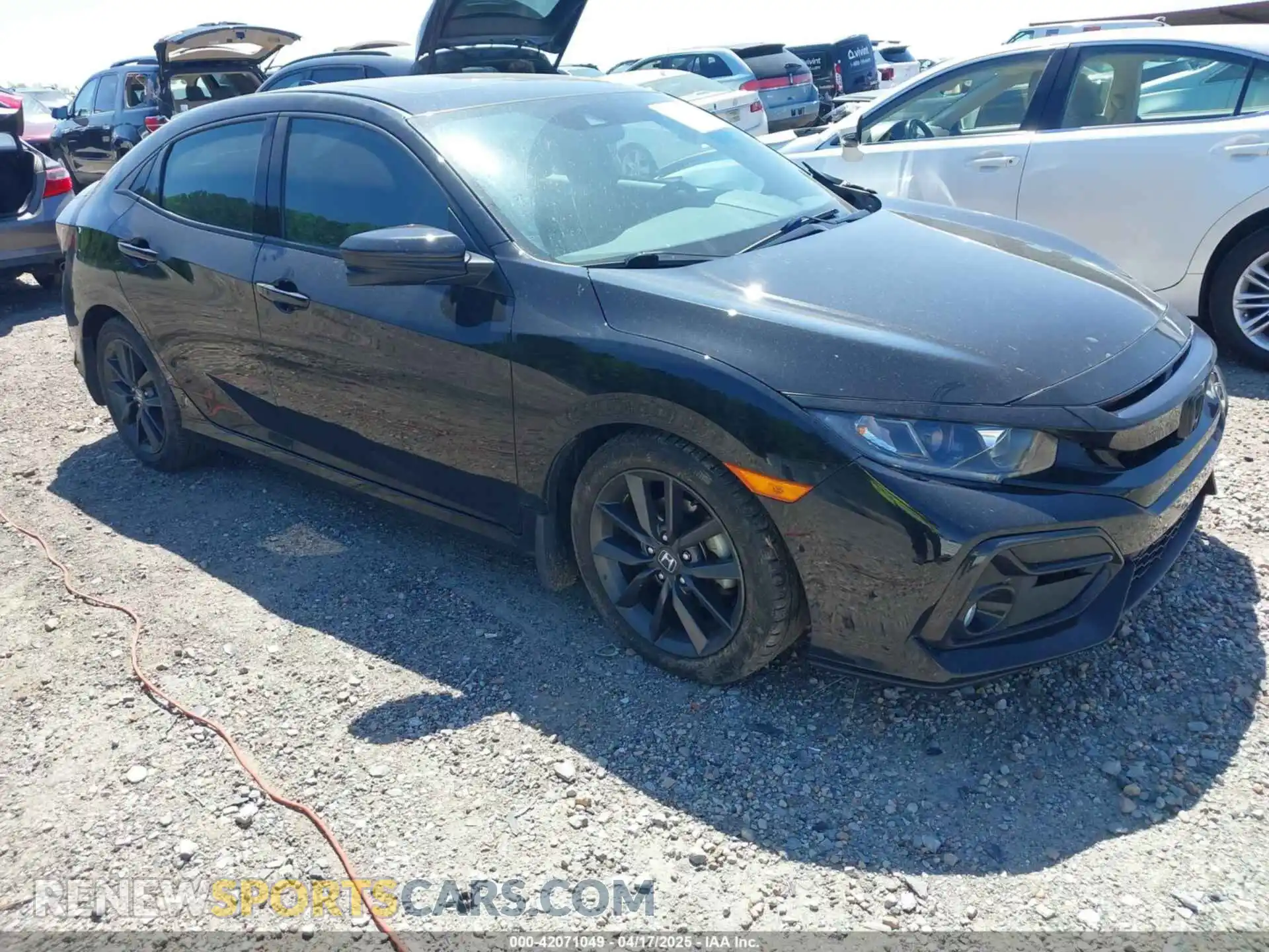 1 Photograph of a damaged car SHHFK7H6XMU231614 HONDA CIVIC 2021