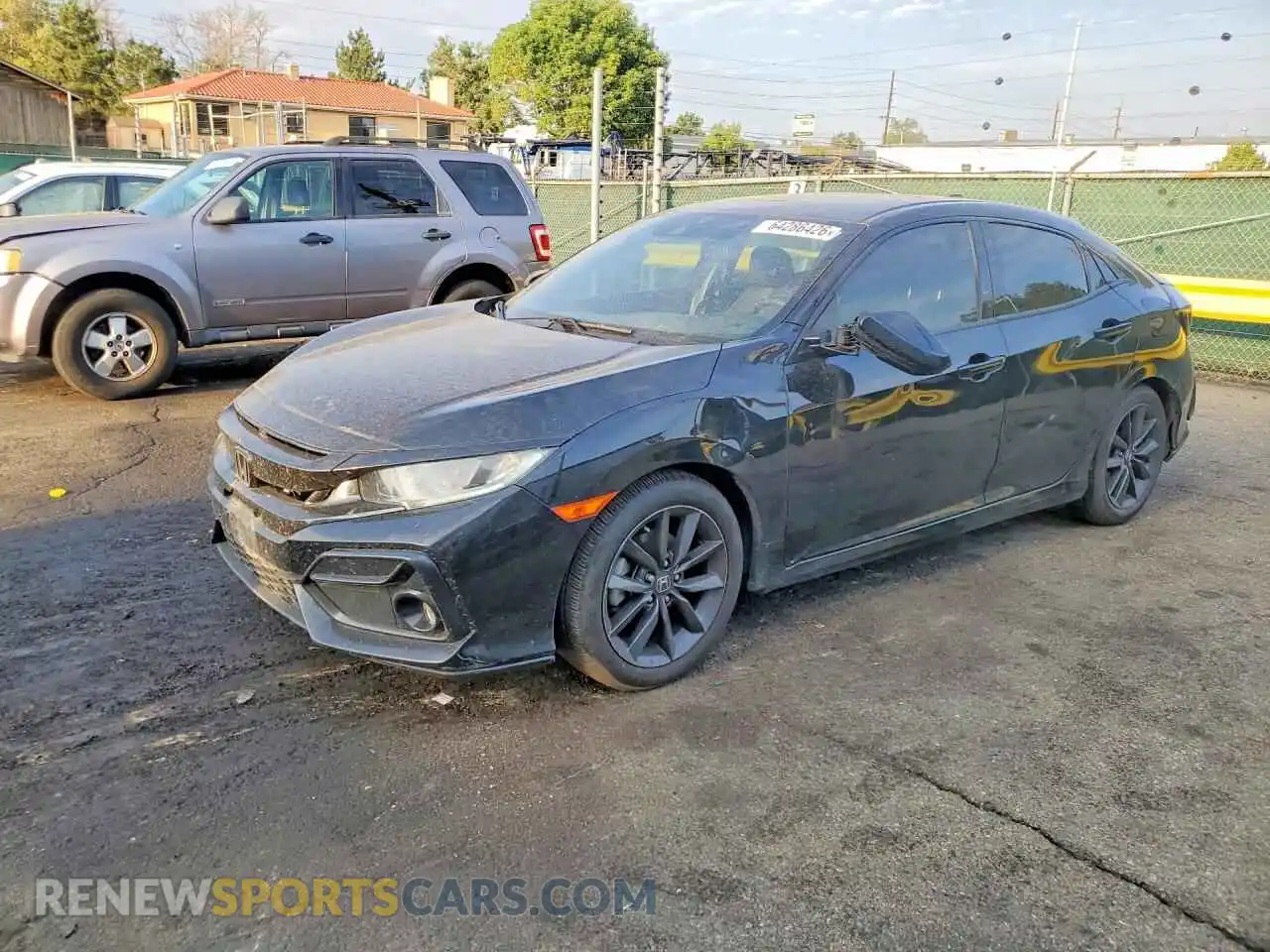 1 Photograph of a damaged car SHHFK7H6XMU232424 HONDA CIVIC 2021