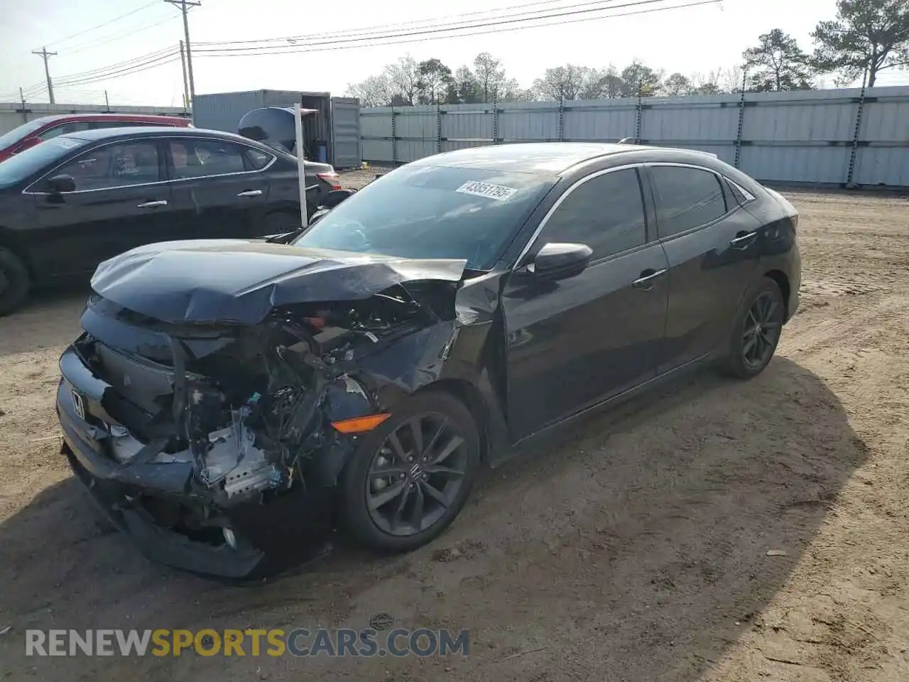 1 Photograph of a damaged car SHHFK7H6XMU232889 HONDA CIVIC 2021