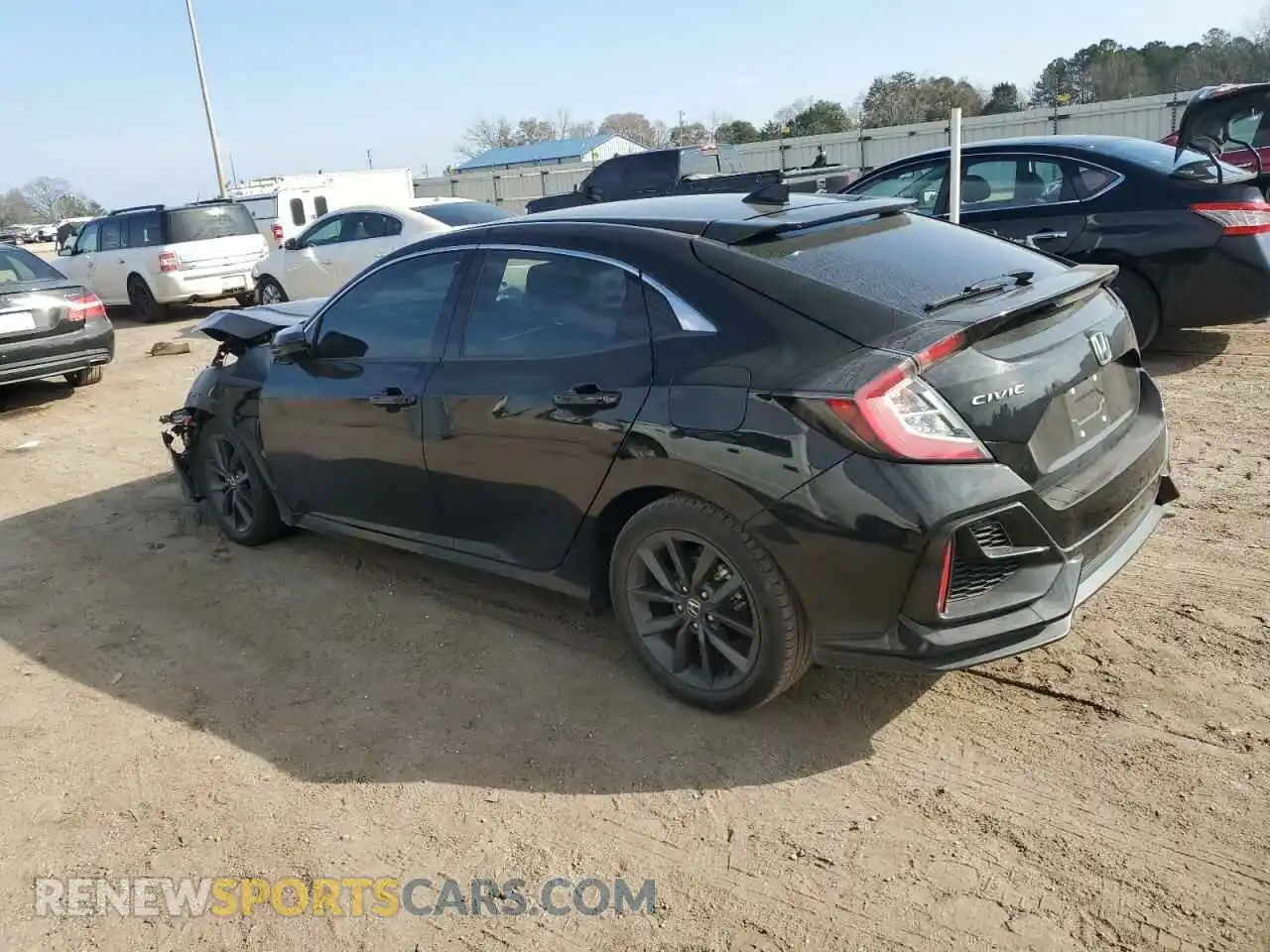 2 Photograph of a damaged car SHHFK7H6XMU232889 HONDA CIVIC 2021