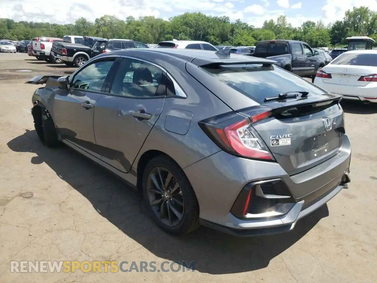 2 Photograph of a damaged car SHHFK7H6XMU410994 HONDA CIVIC 2021