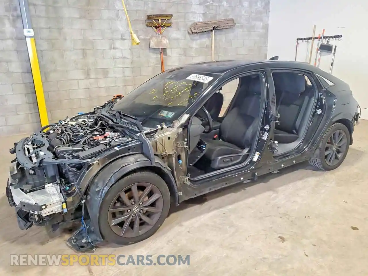 1 fotografías del automóvil dañado SHHFK7H6XMU416651 HONDA CIVIC 2021