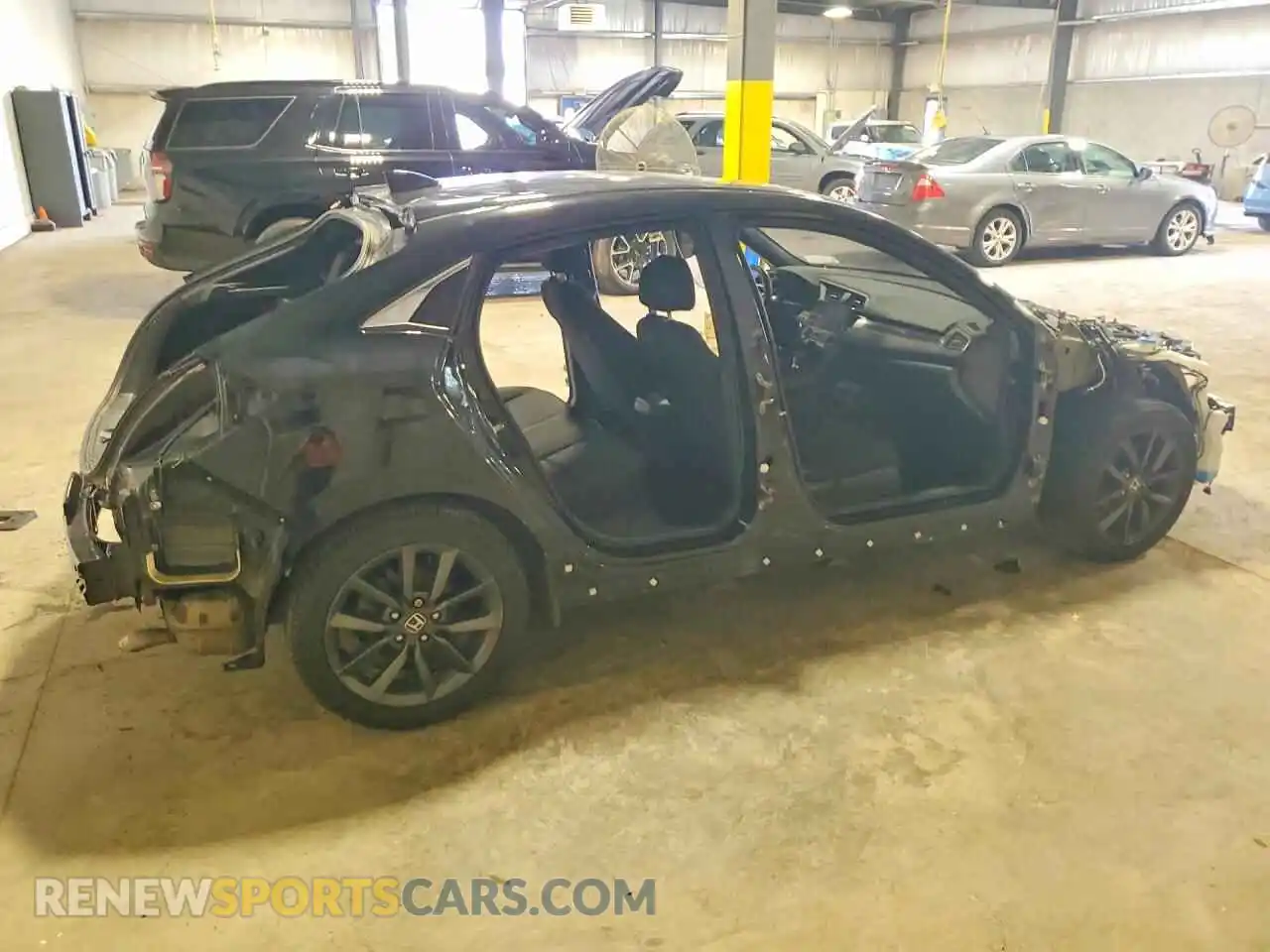 3 fotografías del automóvil dañado SHHFK7H6XMU416651 HONDA CIVIC 2021