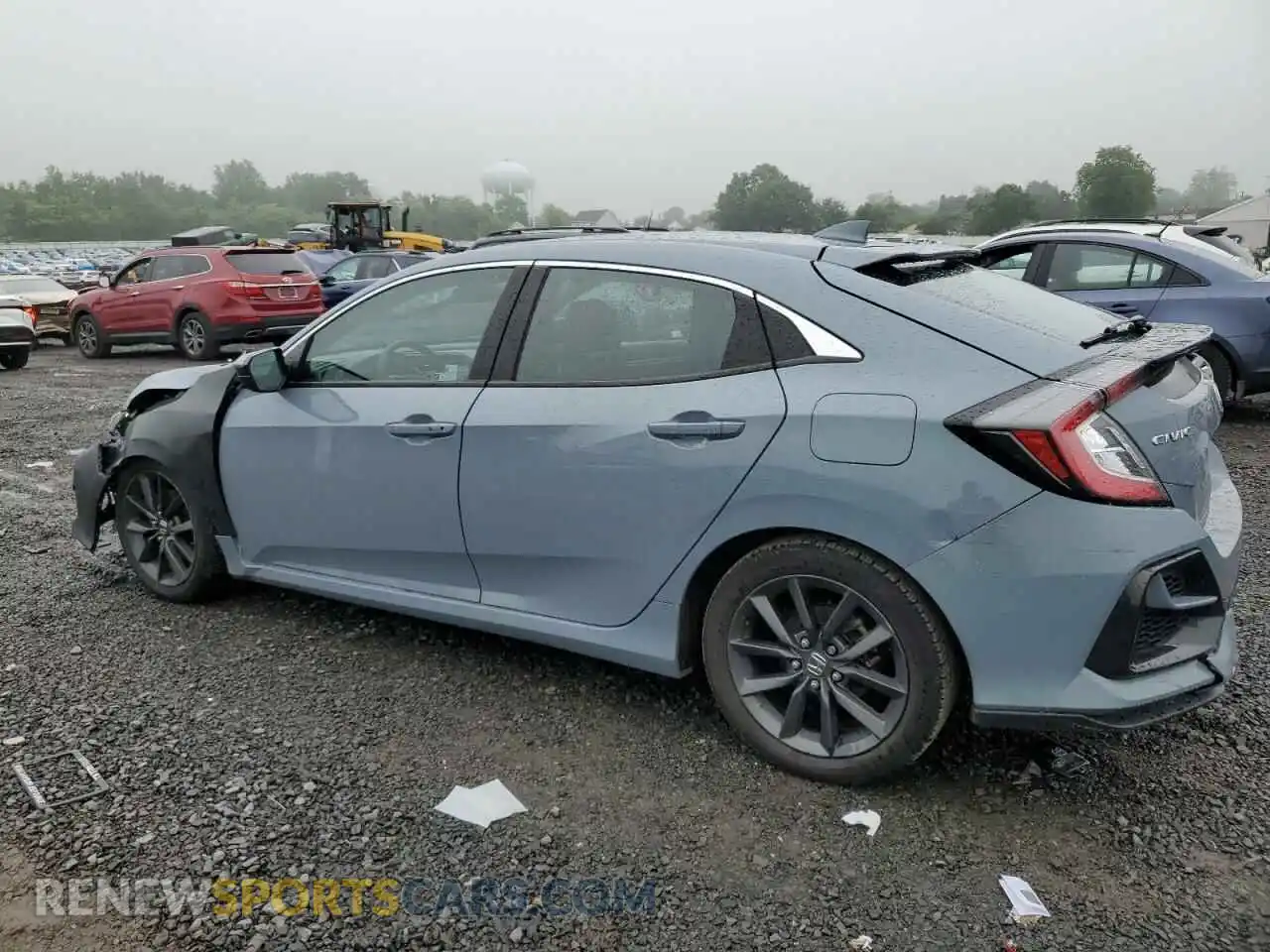 2 Photograph of a damaged car SHHFK7H6XMU419100 HONDA CIVIC 2021