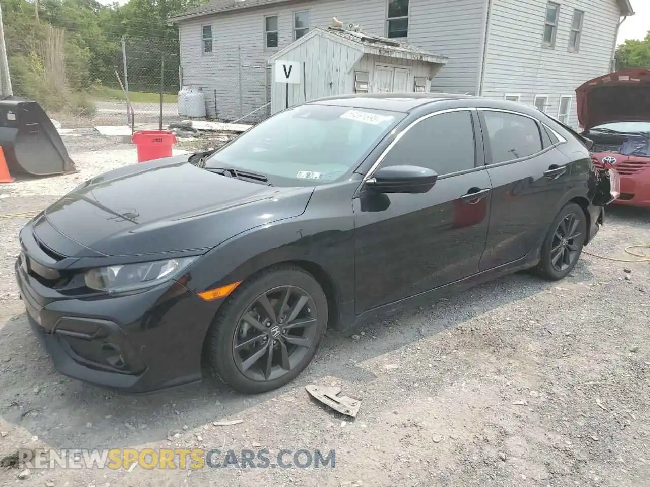 1 Photograph of a damaged car SHHFK7H6XMU425656 HONDA CIVIC 2021