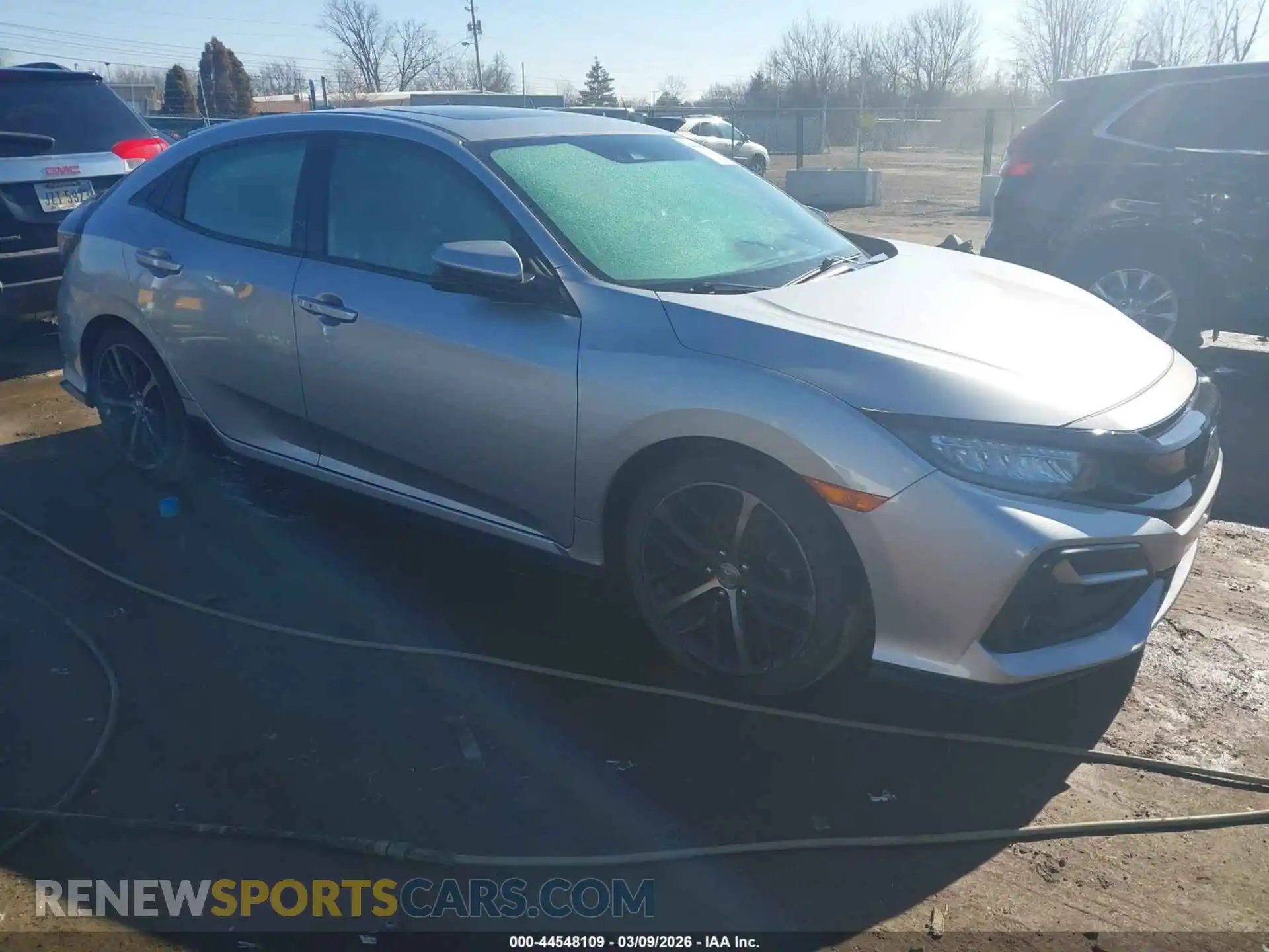 1 Photograph of a damaged car SHHFK7H90MU219045 HONDA CIVIC 2021