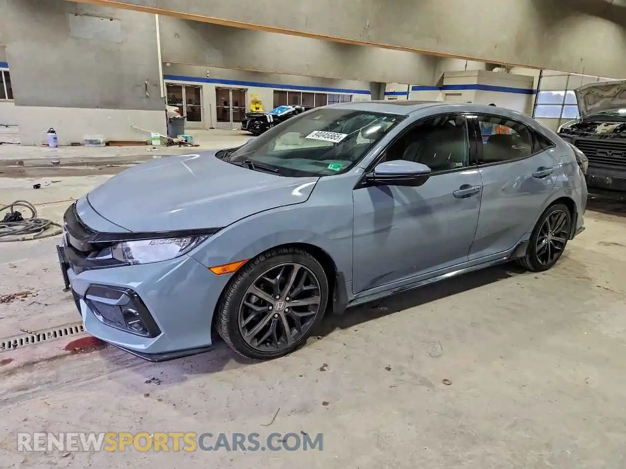 1 Photograph of a damaged car SHHFK7H90MU222527 HONDA CIVIC 2021