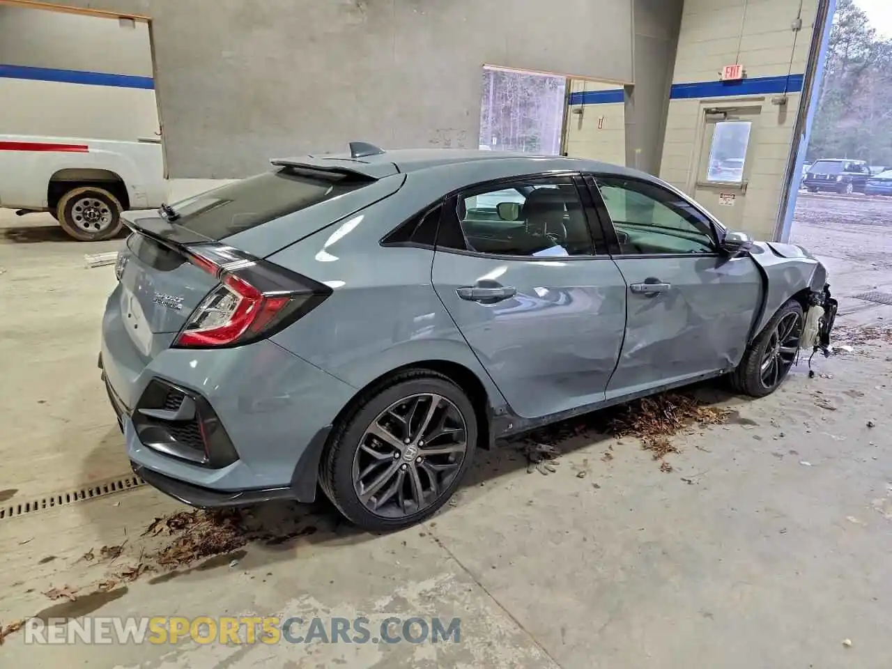 3 Photograph of a damaged car SHHFK7H90MU222527 HONDA CIVIC 2021