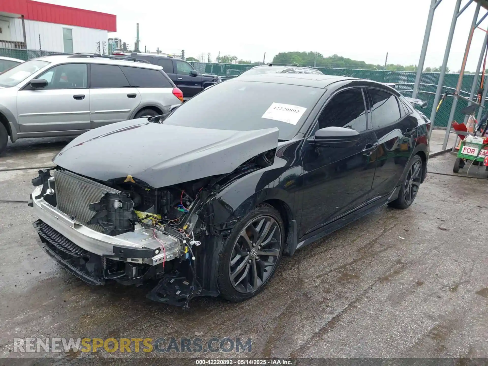 2 Photograph of a damaged car SHHFK7H91MU203890 HONDA CIVIC 2021