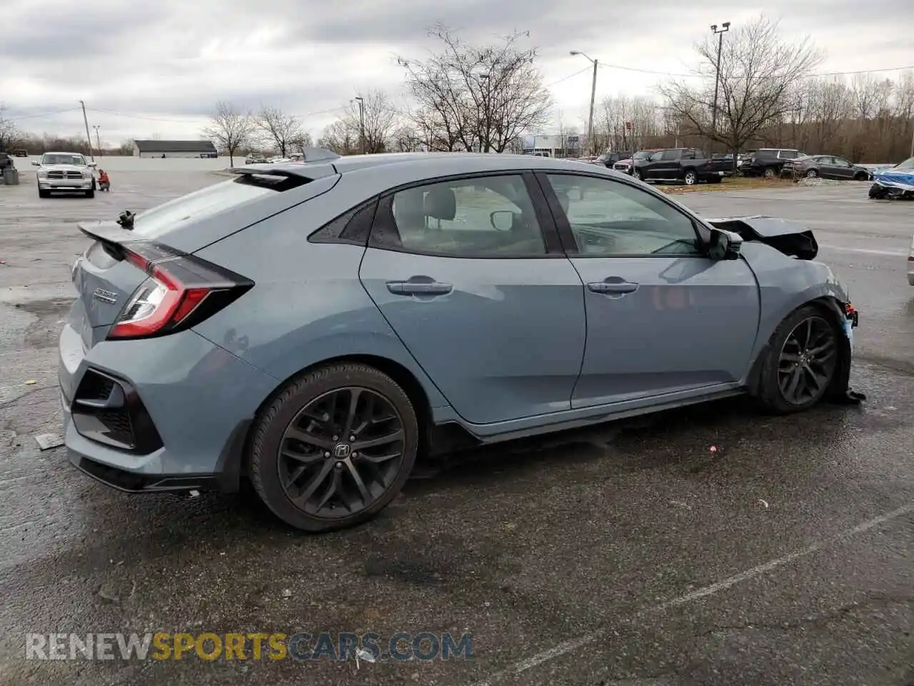 3 Photograph of a damaged car SHHFK7H92MU411289 HONDA CIVIC 2021