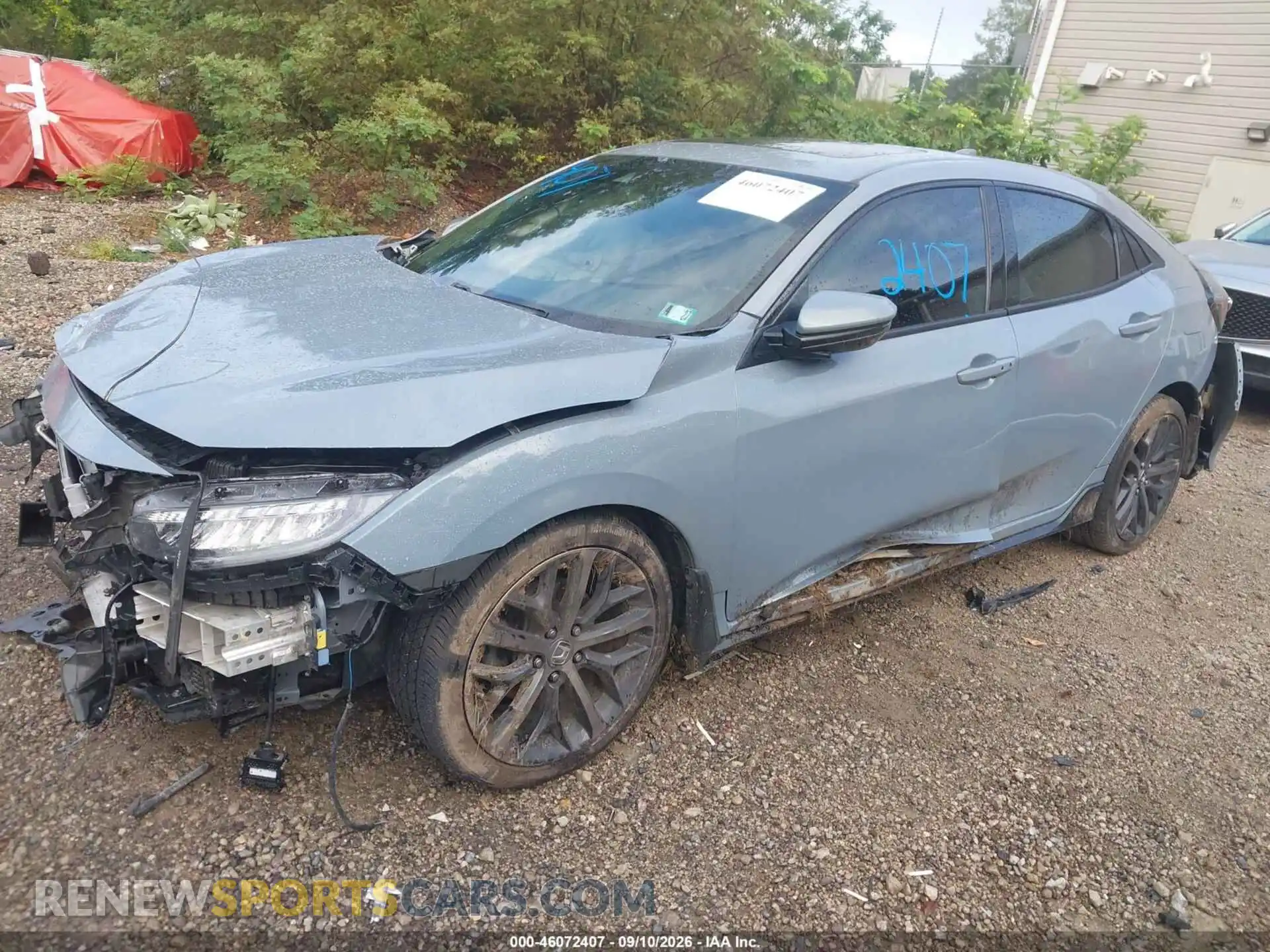 2 fotografías del automóvil dañado SHHFK7H92MU411504 HONDA CIVIC 2021