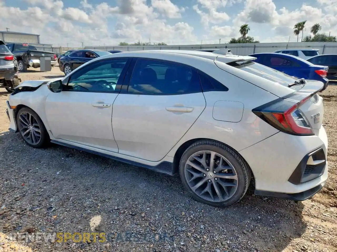 2 Photograph of a damaged car SHHFK7H92MU417836 HONDA CIVIC 2021