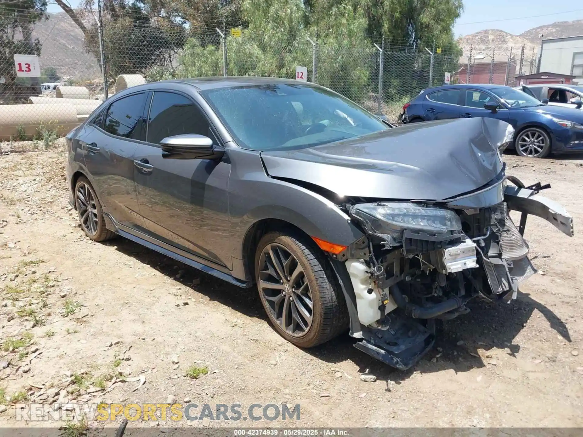 1 Photograph of a damaged car SHHFK7H94MU413447 HONDA CIVIC 2021