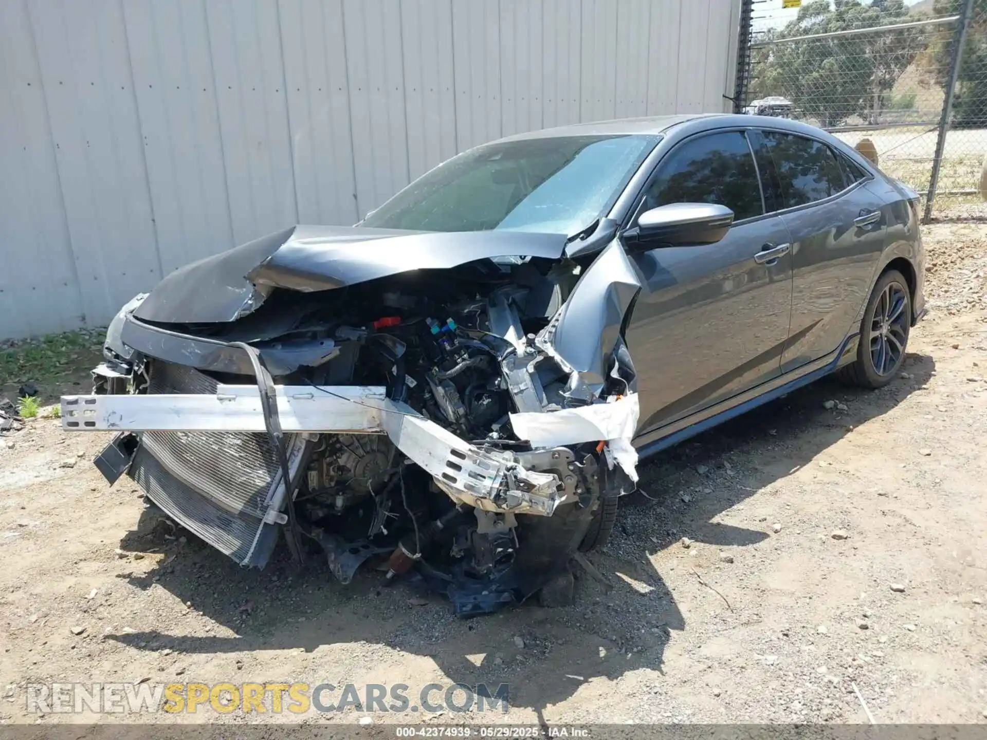 2 Photograph of a damaged car SHHFK7H94MU413447 HONDA CIVIC 2021