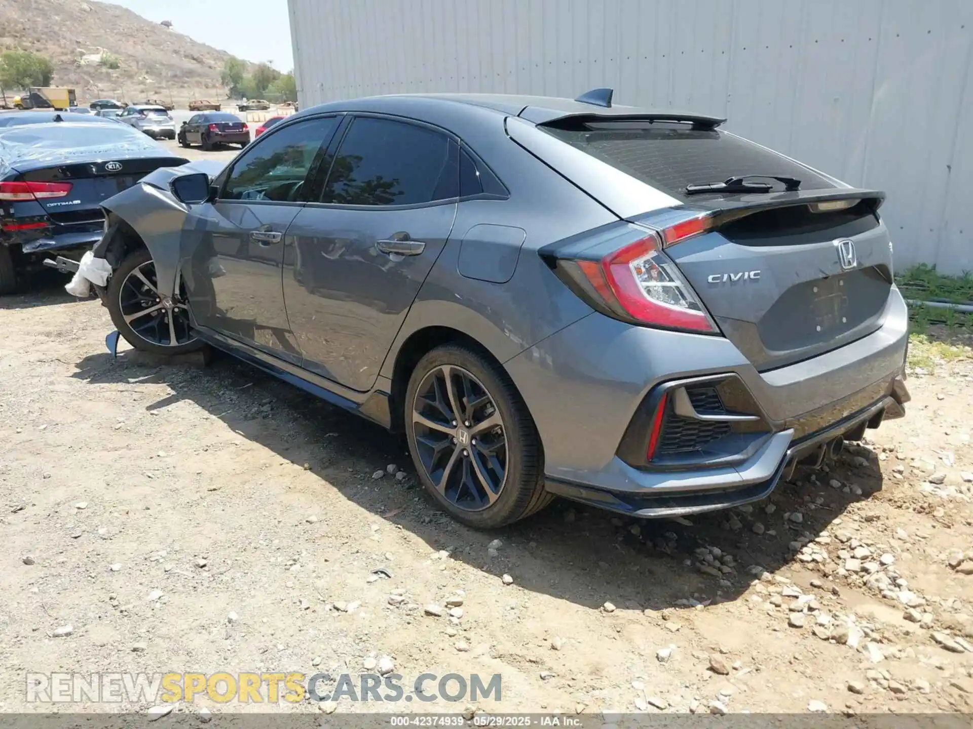 3 Photograph of a damaged car SHHFK7H94MU413447 HONDA CIVIC 2021