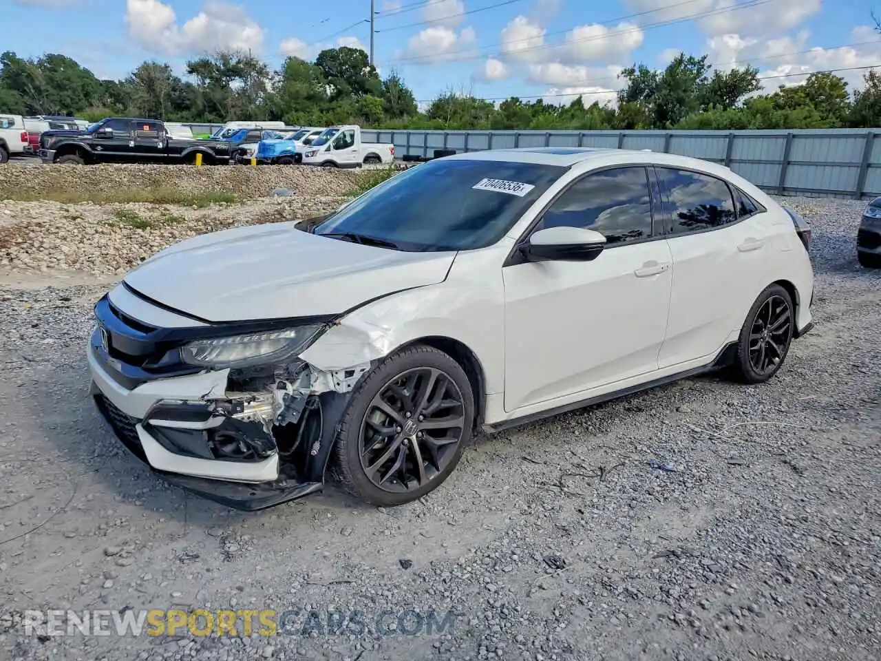1 Фотография поврежденного автомобиля SHHFK7H95MU213077 HONDA CIVIC 2021