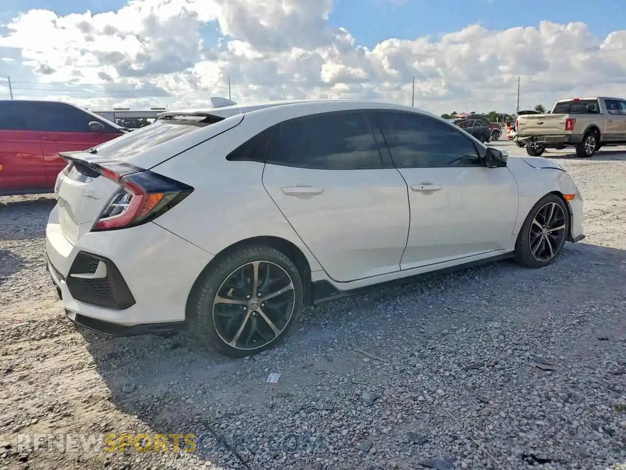 3 Фотография поврежденного автомобиля SHHFK7H95MU213077 HONDA CIVIC 2021