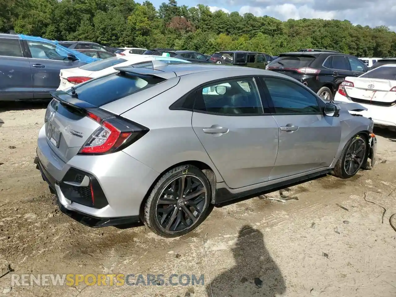3 Photograph of a damaged car SHHFK7H96MU206364 HONDA CIVIC 2021